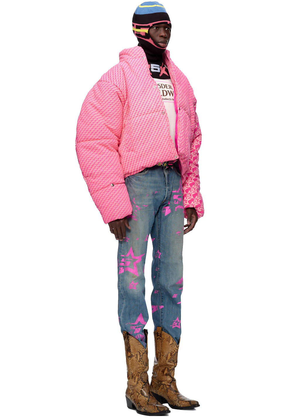 5STAR P*NK PUFFER JACKET - Image 6