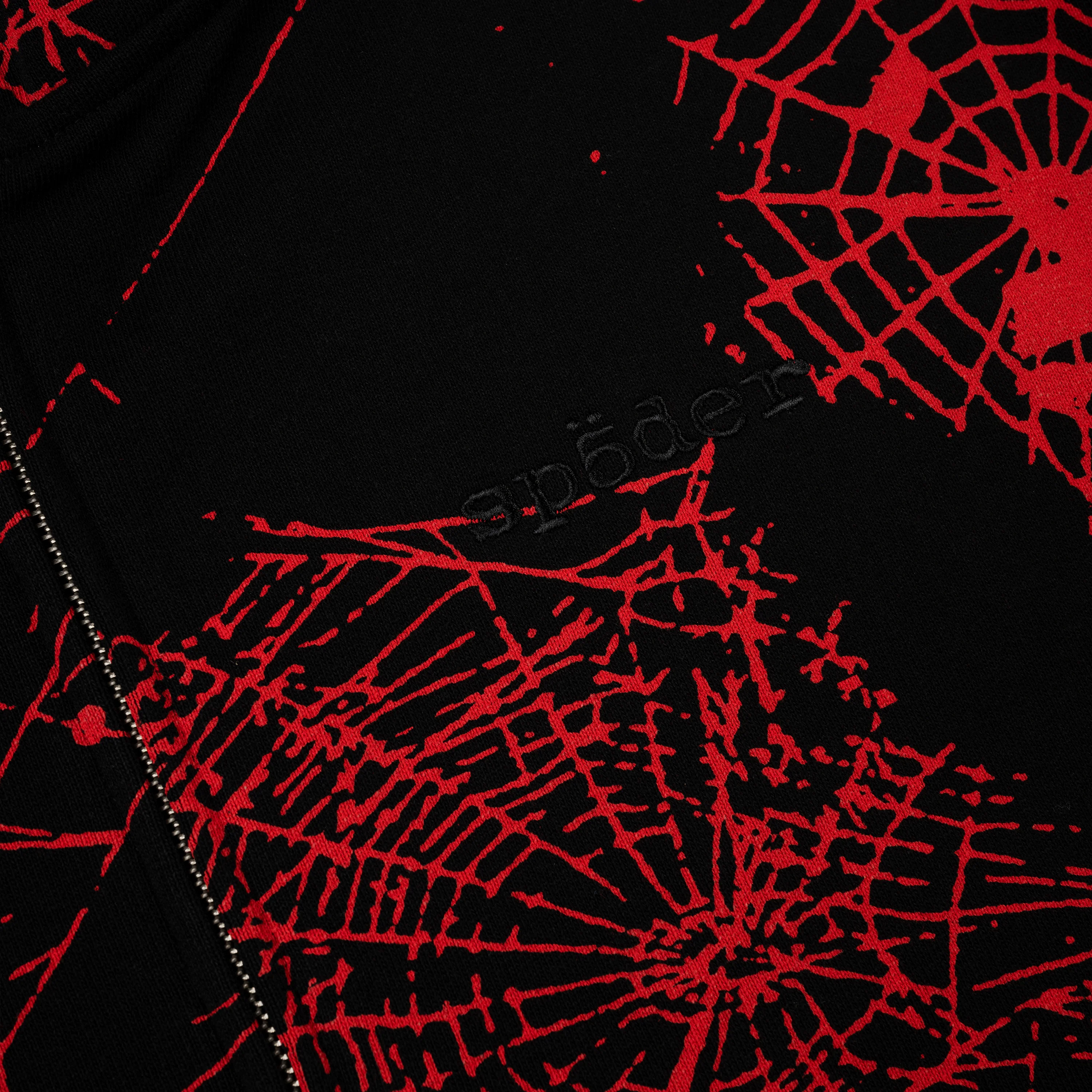 AOP WEB V2 ZIP UP HOODIE - Image 3