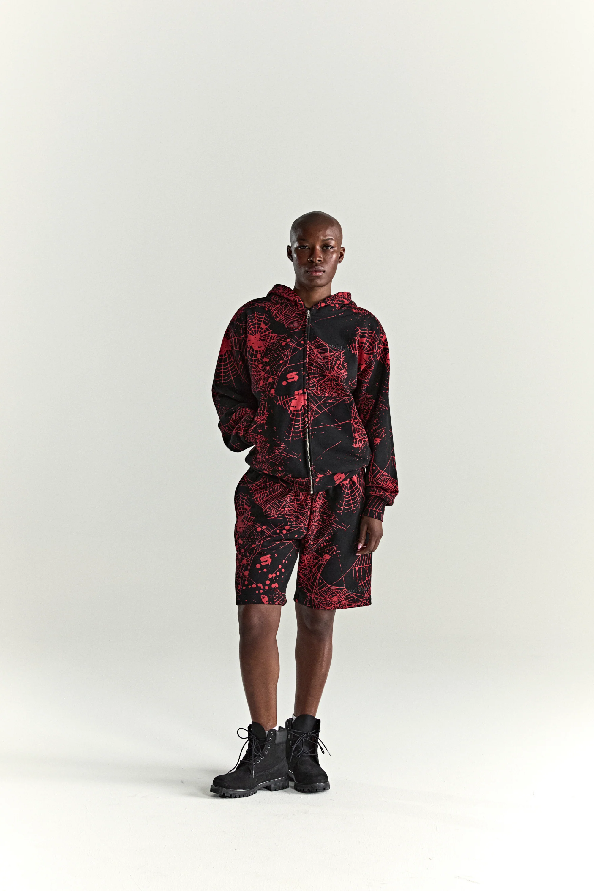 AOP WEB V2 ZIP UP HOODIE - Image 6