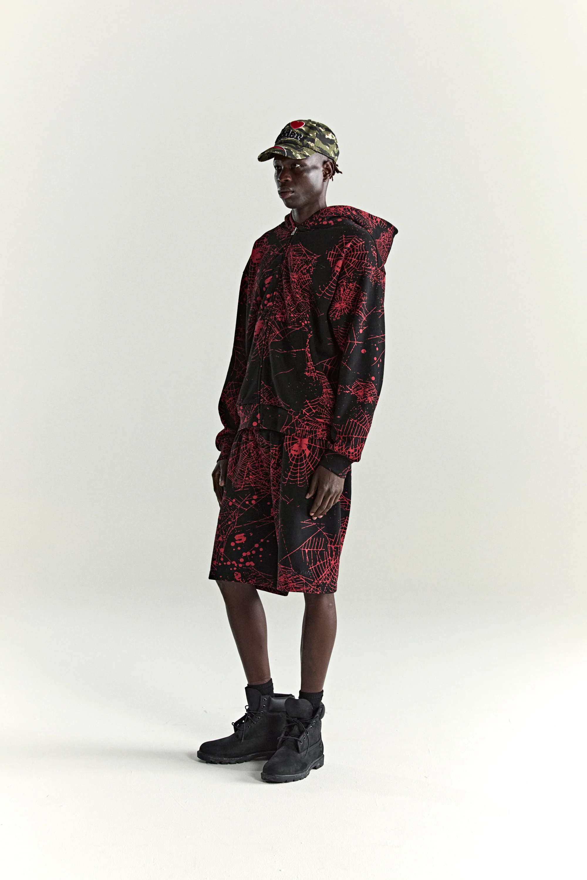 AOP WEB V2 ZIP UP HOODIE - Image 7