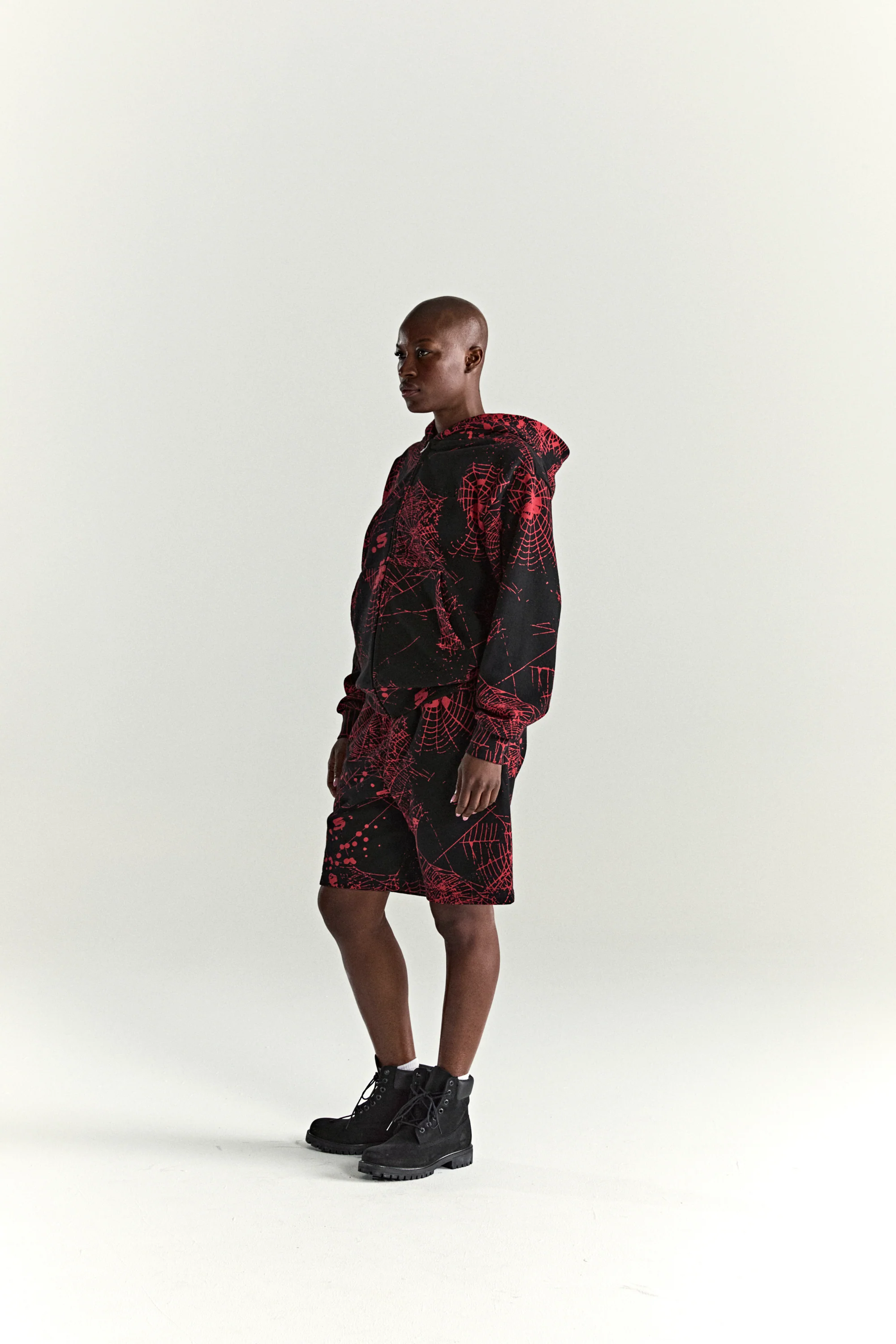 AOP WEB V2 ZIP UP HOODIE - Image 8