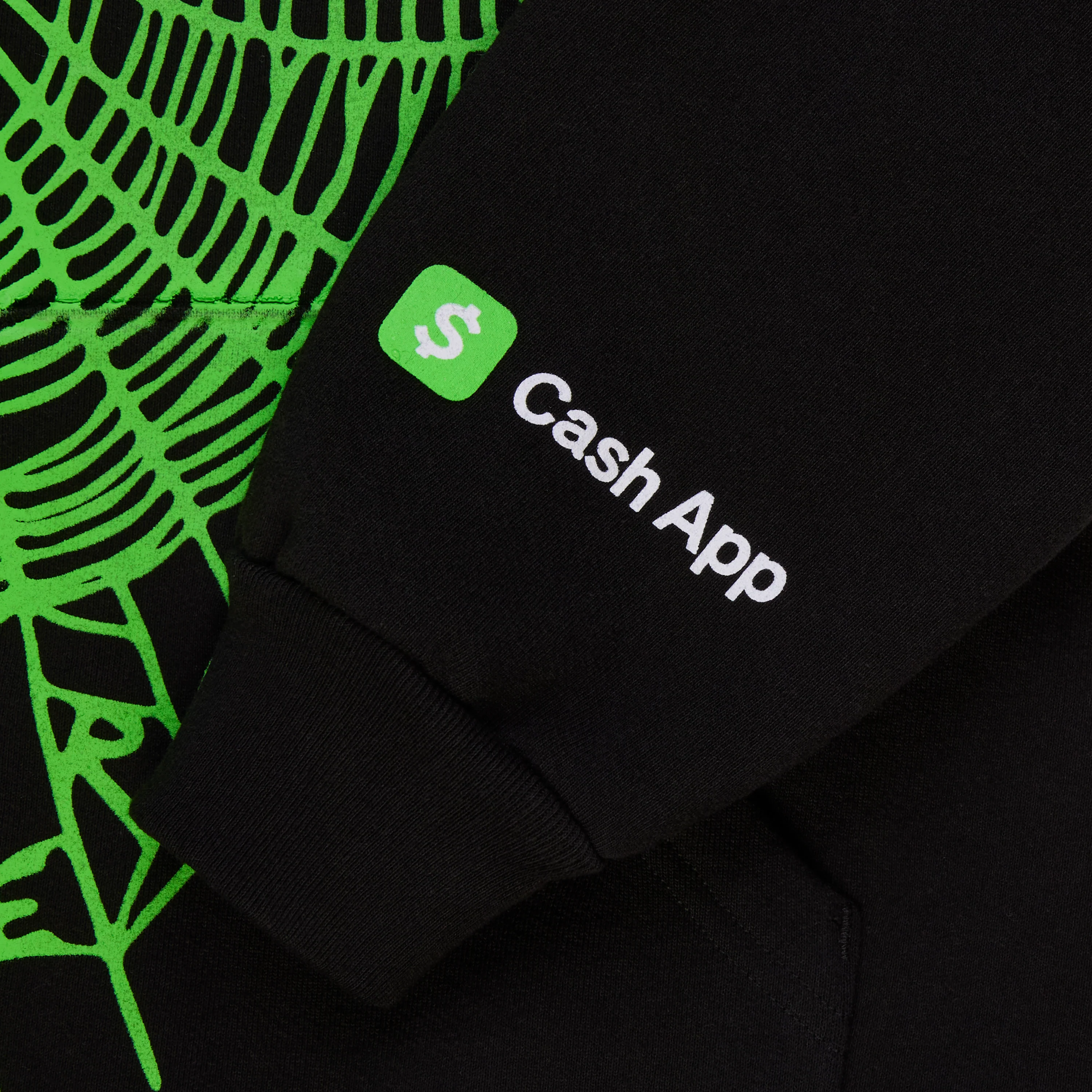 CA$H OG WEB V2 RHINESTONE ZIP HOODIE - Image 6