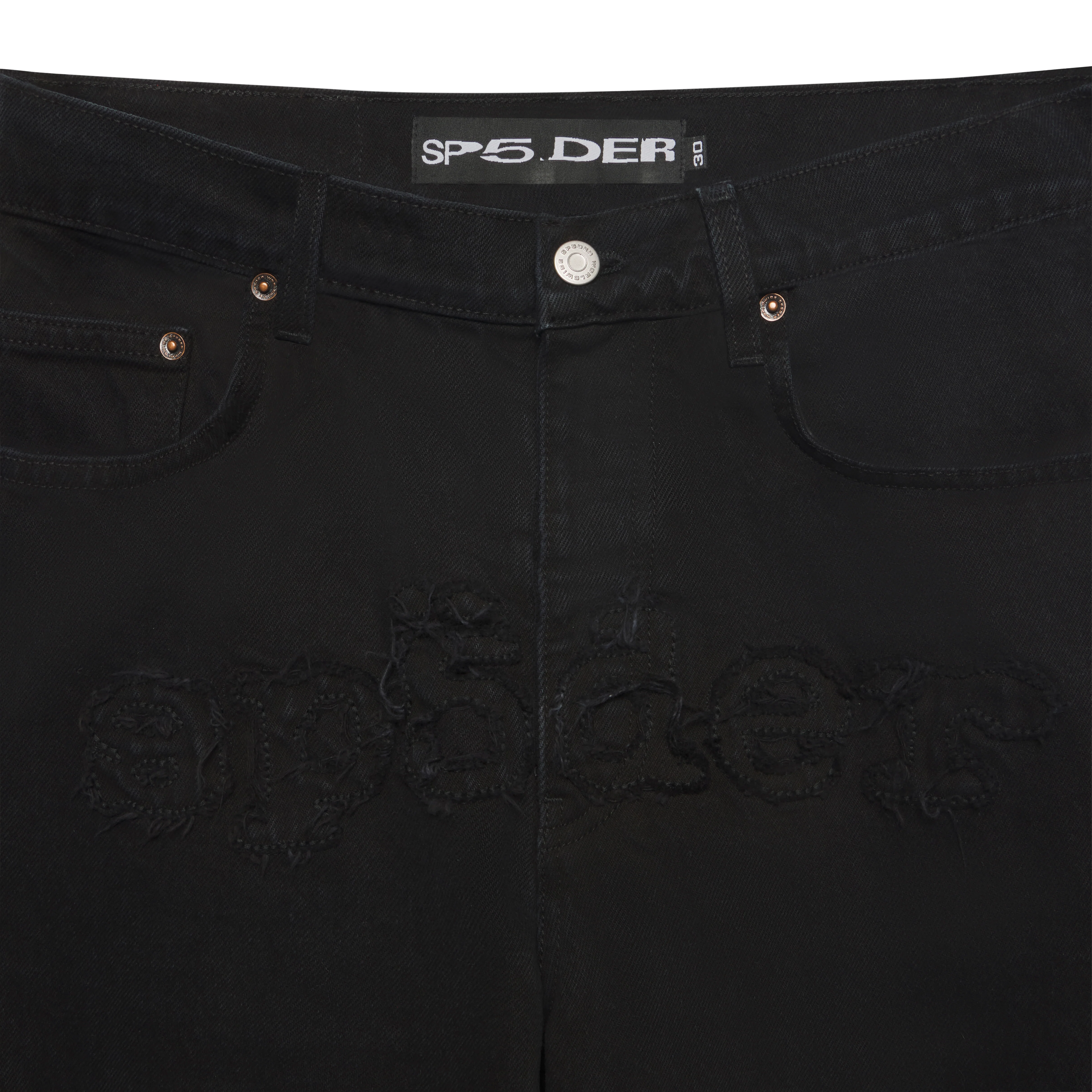 DISTRESSED LOGO V3 DENIM - Image 3