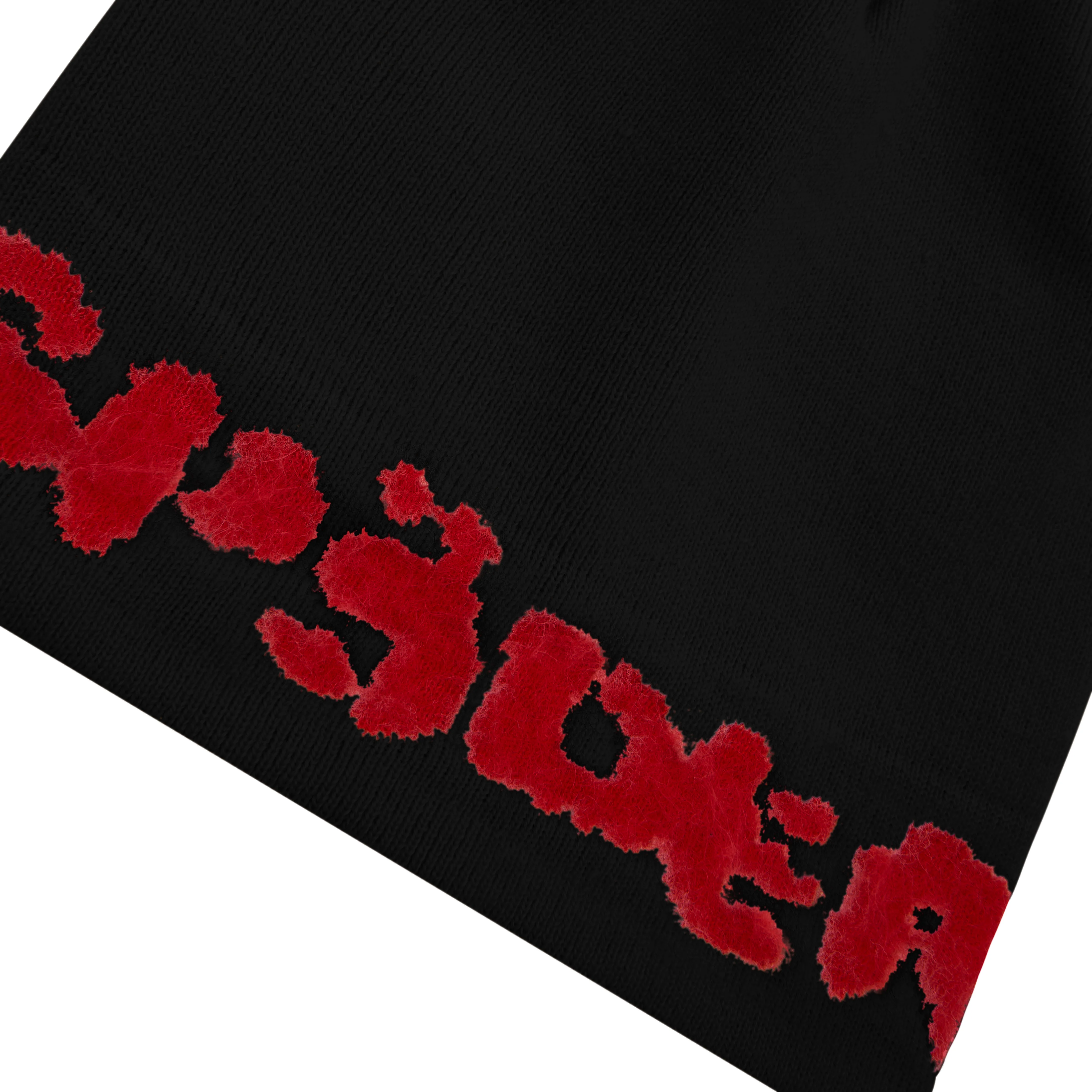 FUZZY LOGO MOHAIR BEANIE - Image 3