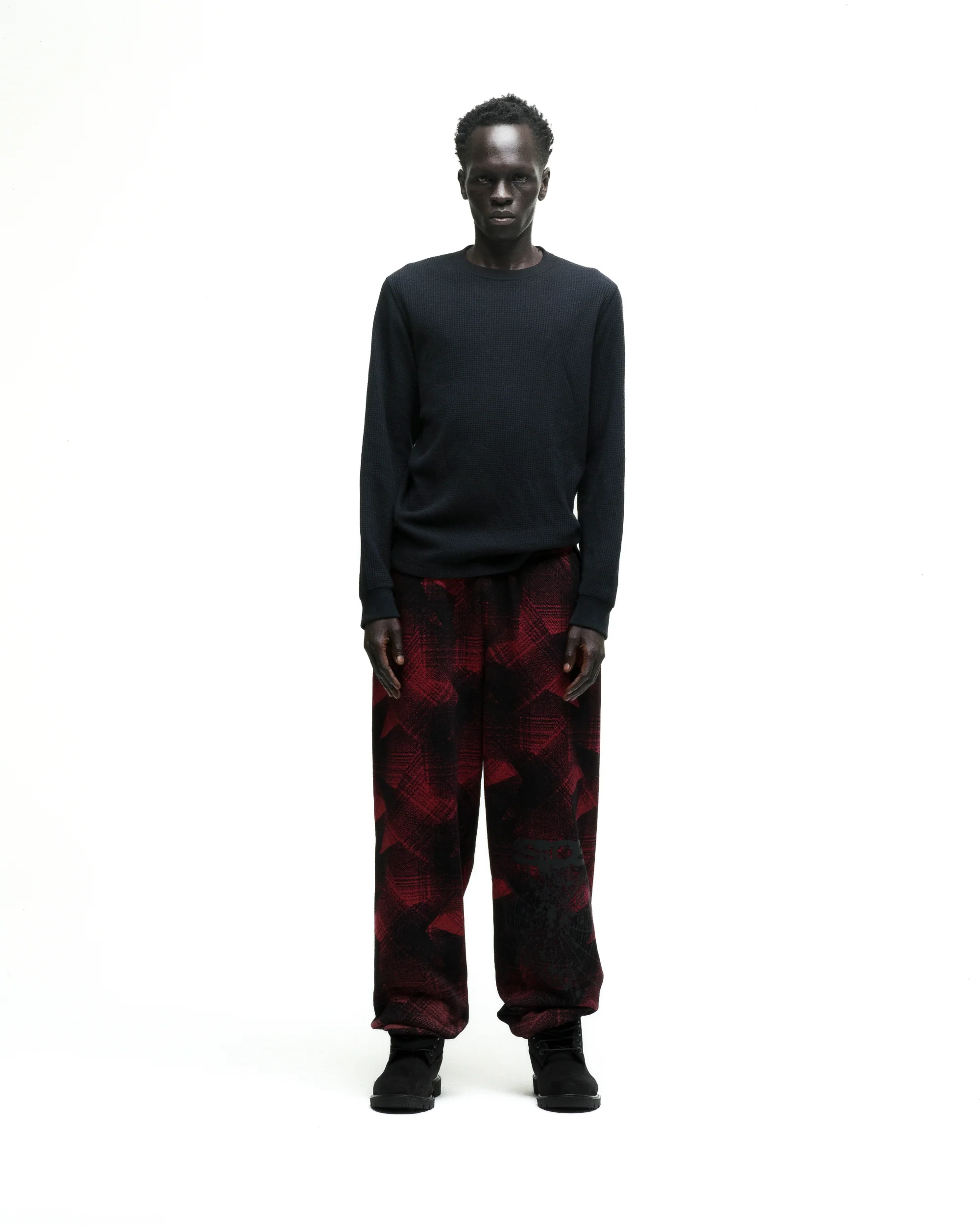 PLAID SPLATT SWEATPANT - Image 9