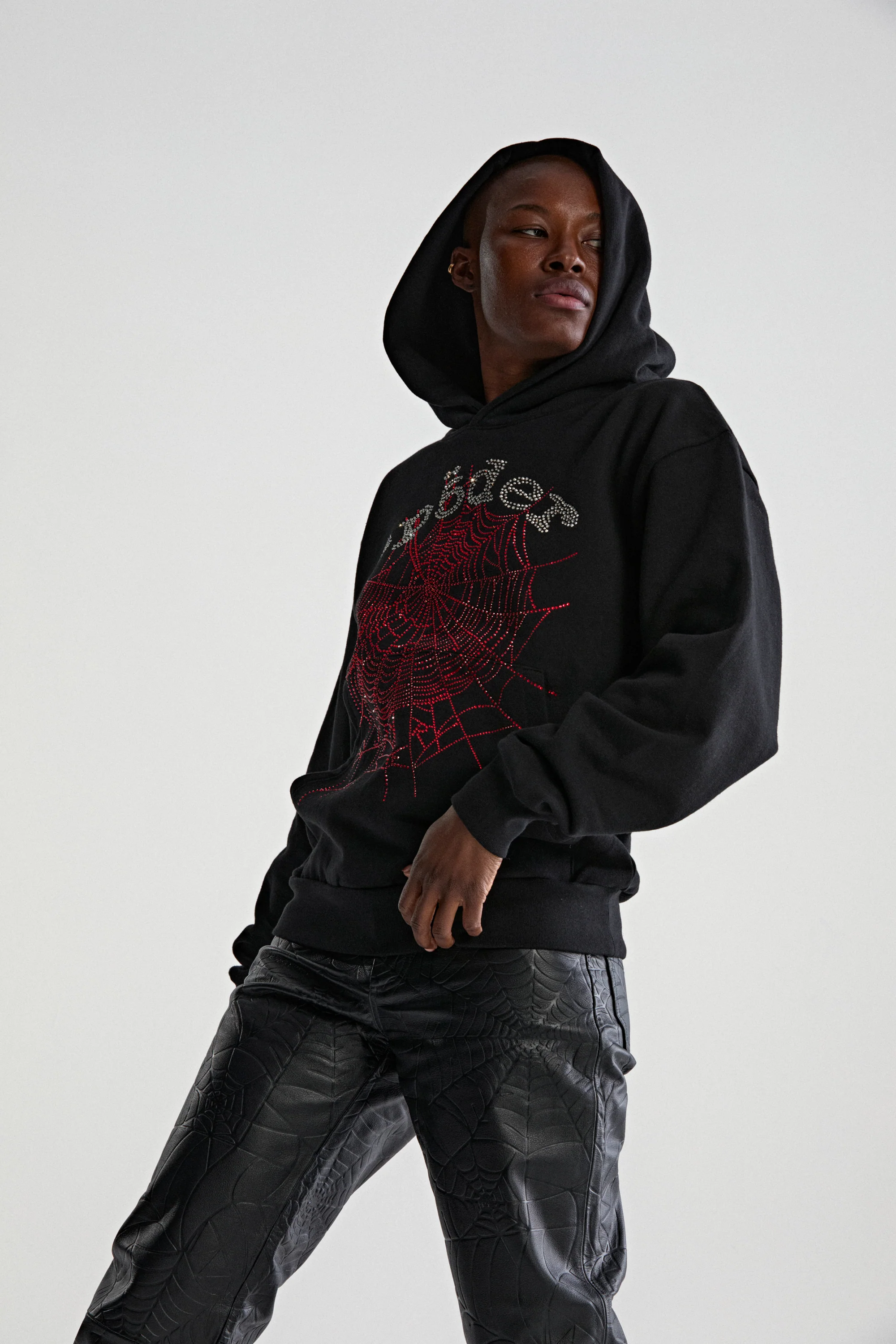 RHINESTONE OG WEB V2 HOODIE - Image 17