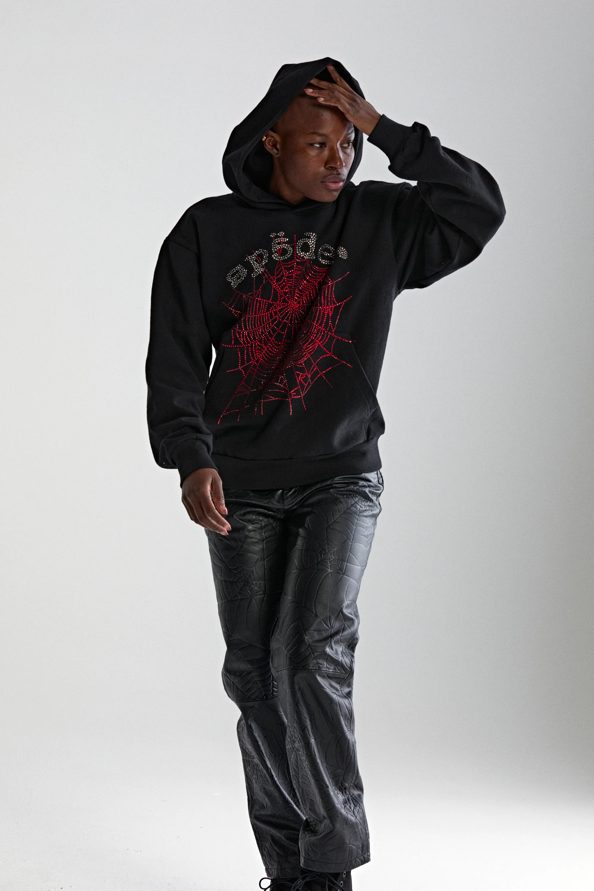 RHINESTONE OG WEB V2 HOODIE - Image 21