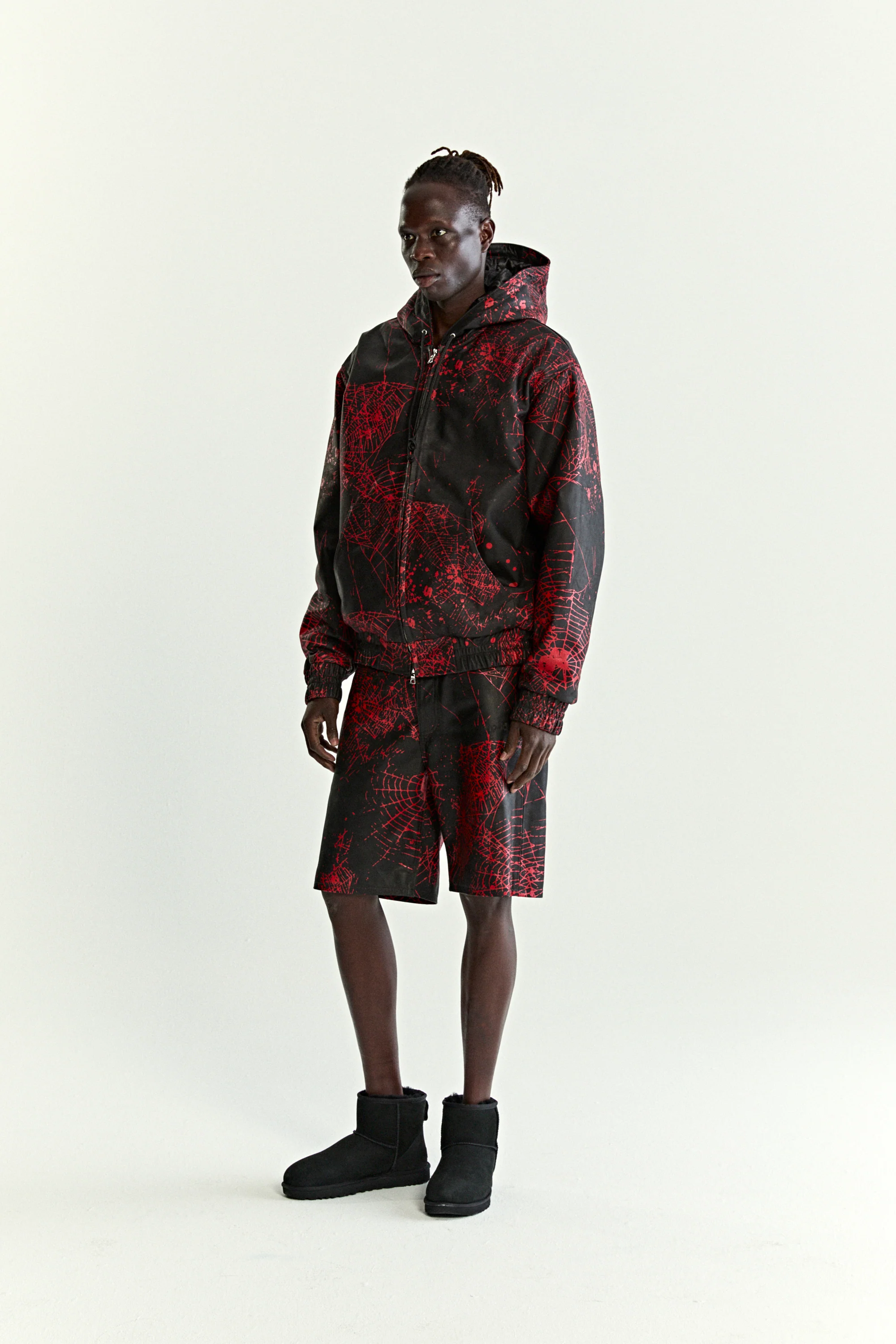 V2 WEB LEATHER JACKET - Image 8