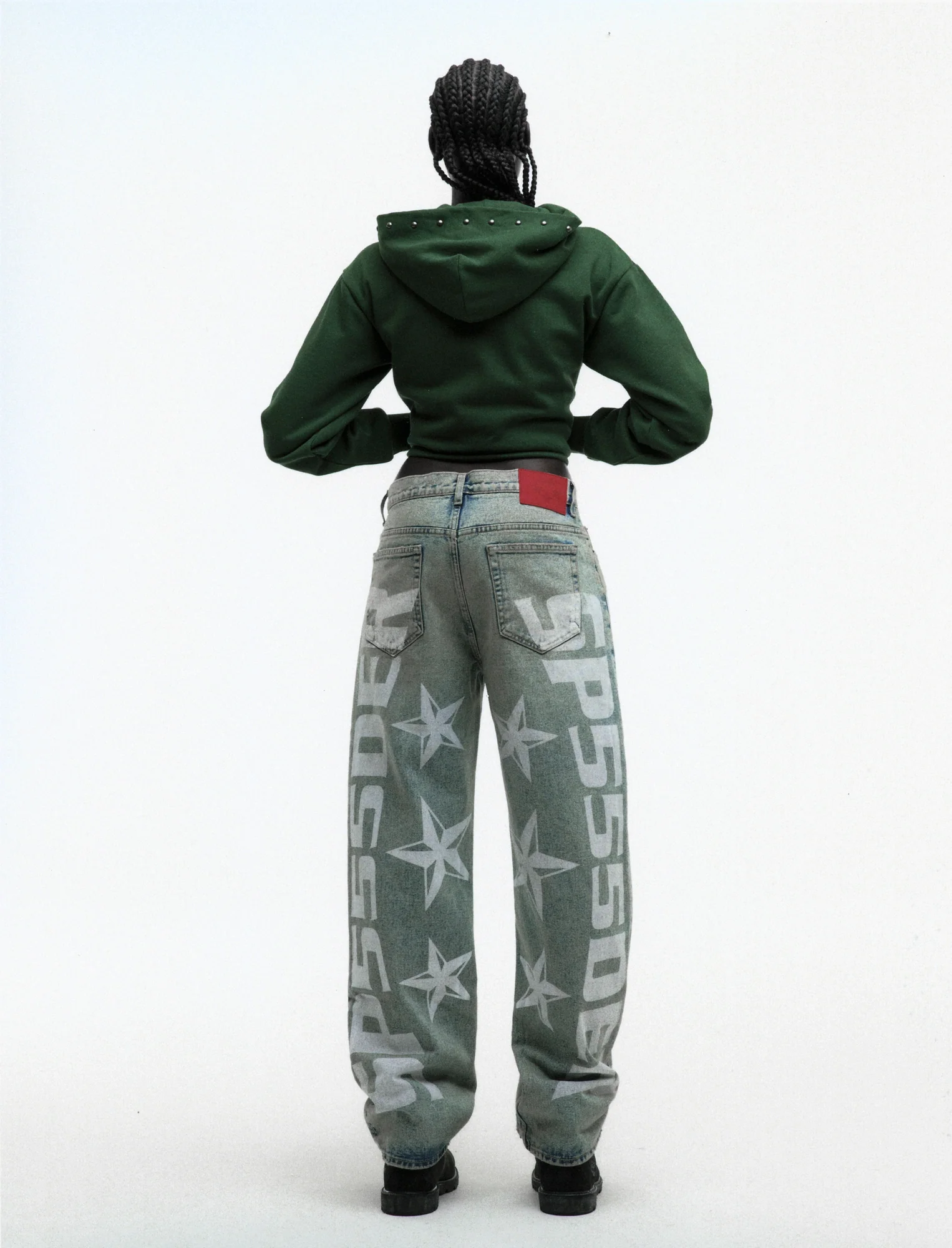 OG WEB STUDDED ZIP HOODIE - Image 12