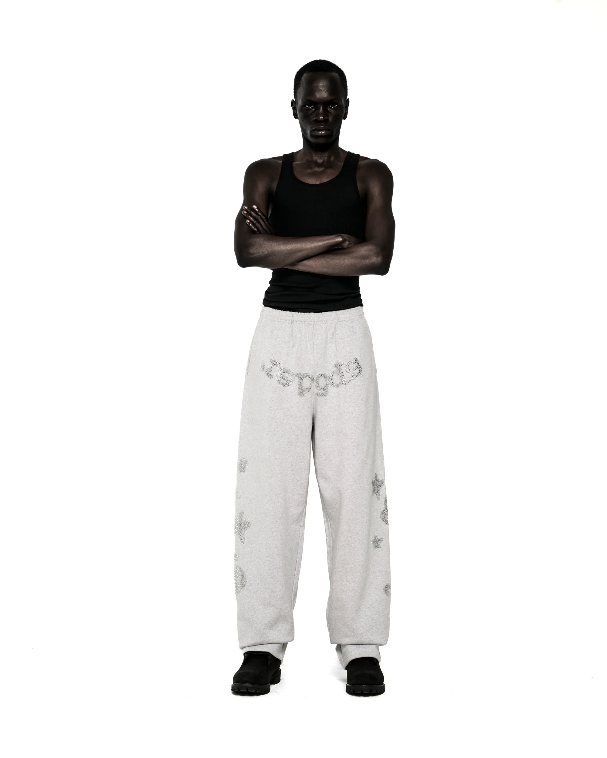 RHINESTONE BELUGA V2 WIDE LEG SWEATPANT - Image 10