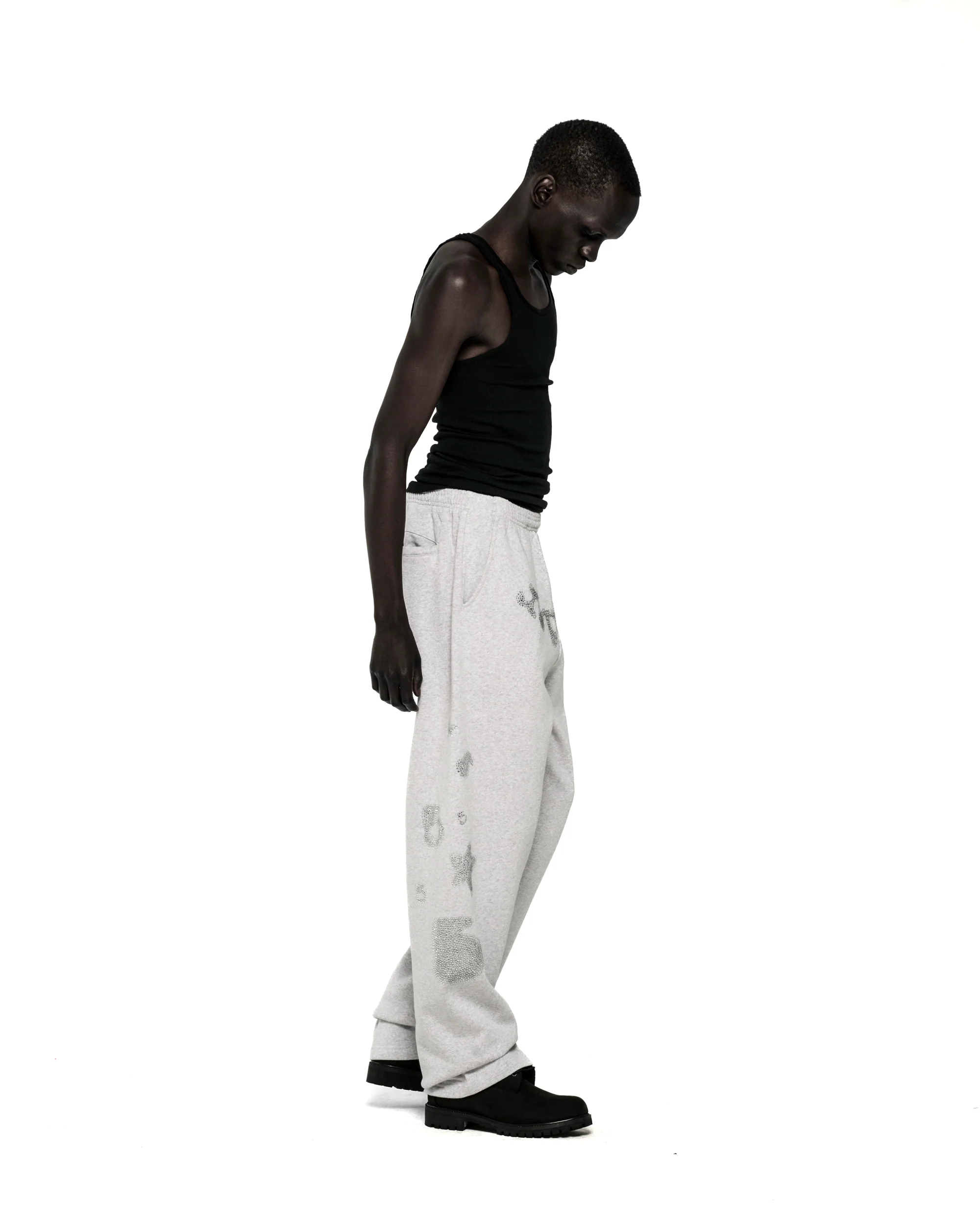 RHINESTONE BELUGA V2 WIDE LEG SWEATPANT - Image 14