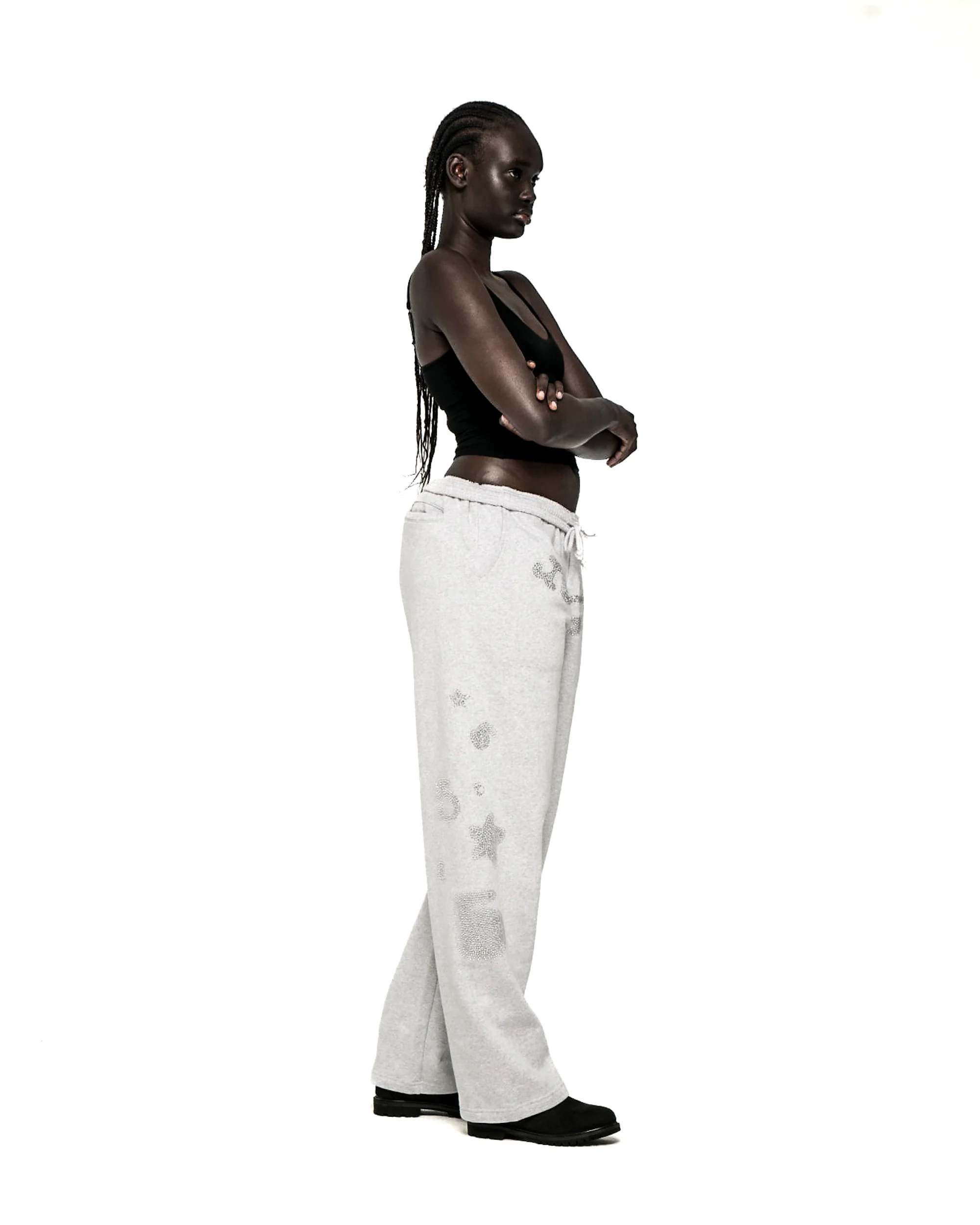 RHINESTONE BELUGA V2 WIDE LEG SWEATPANT - Image 15