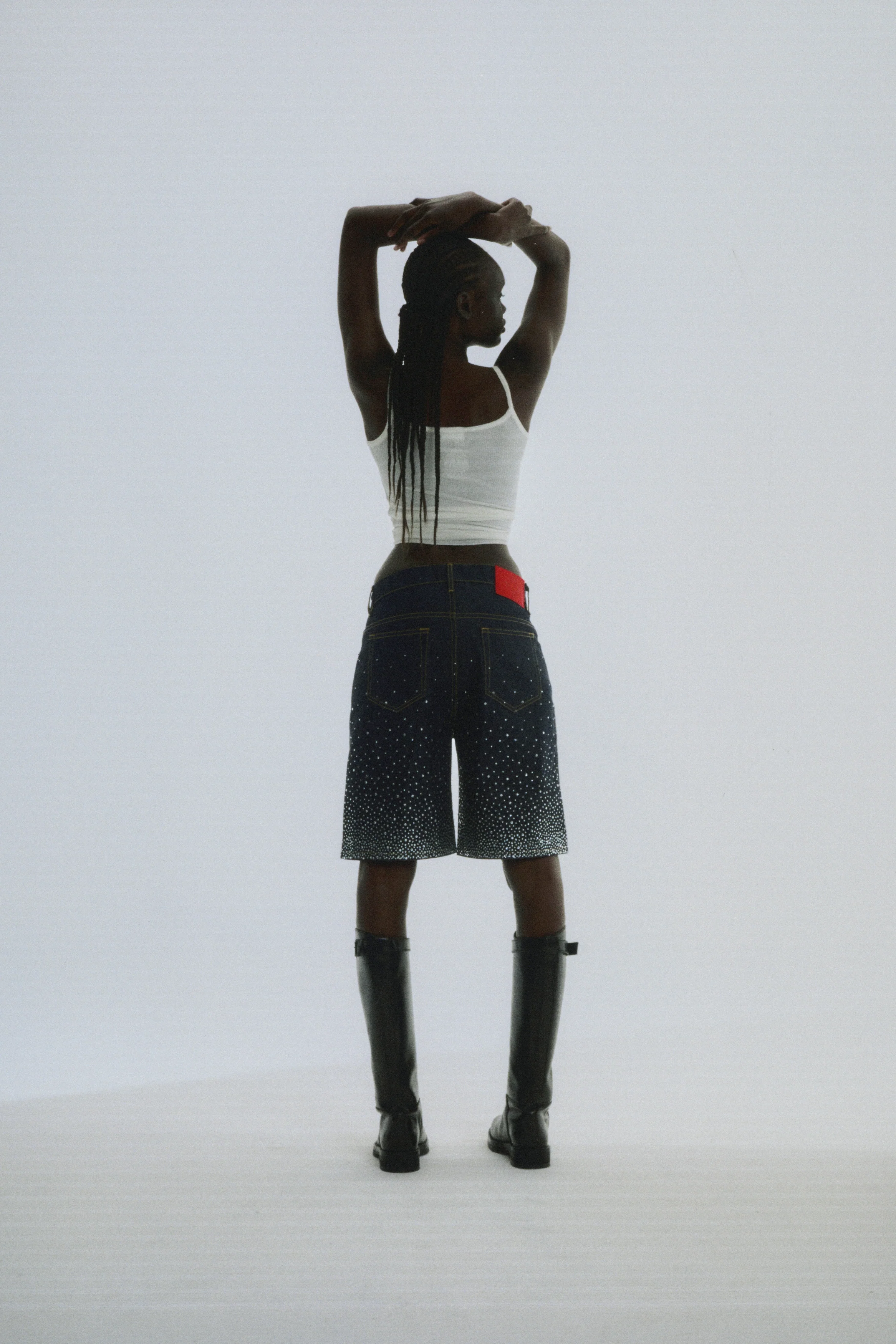 STAR DUST DENIM SHORT - Image 17