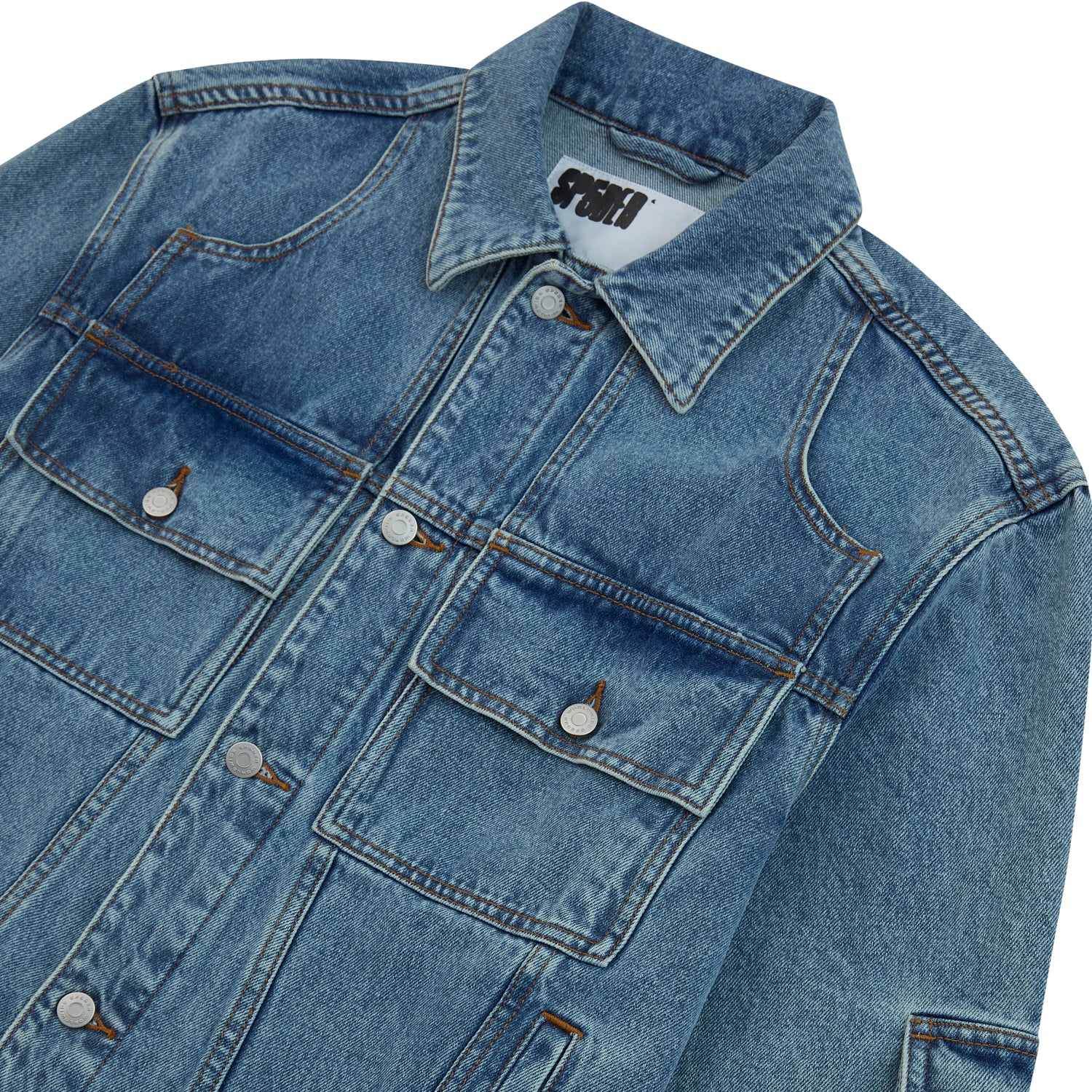 DENIM V3 TRUCK JACKET - Image 4