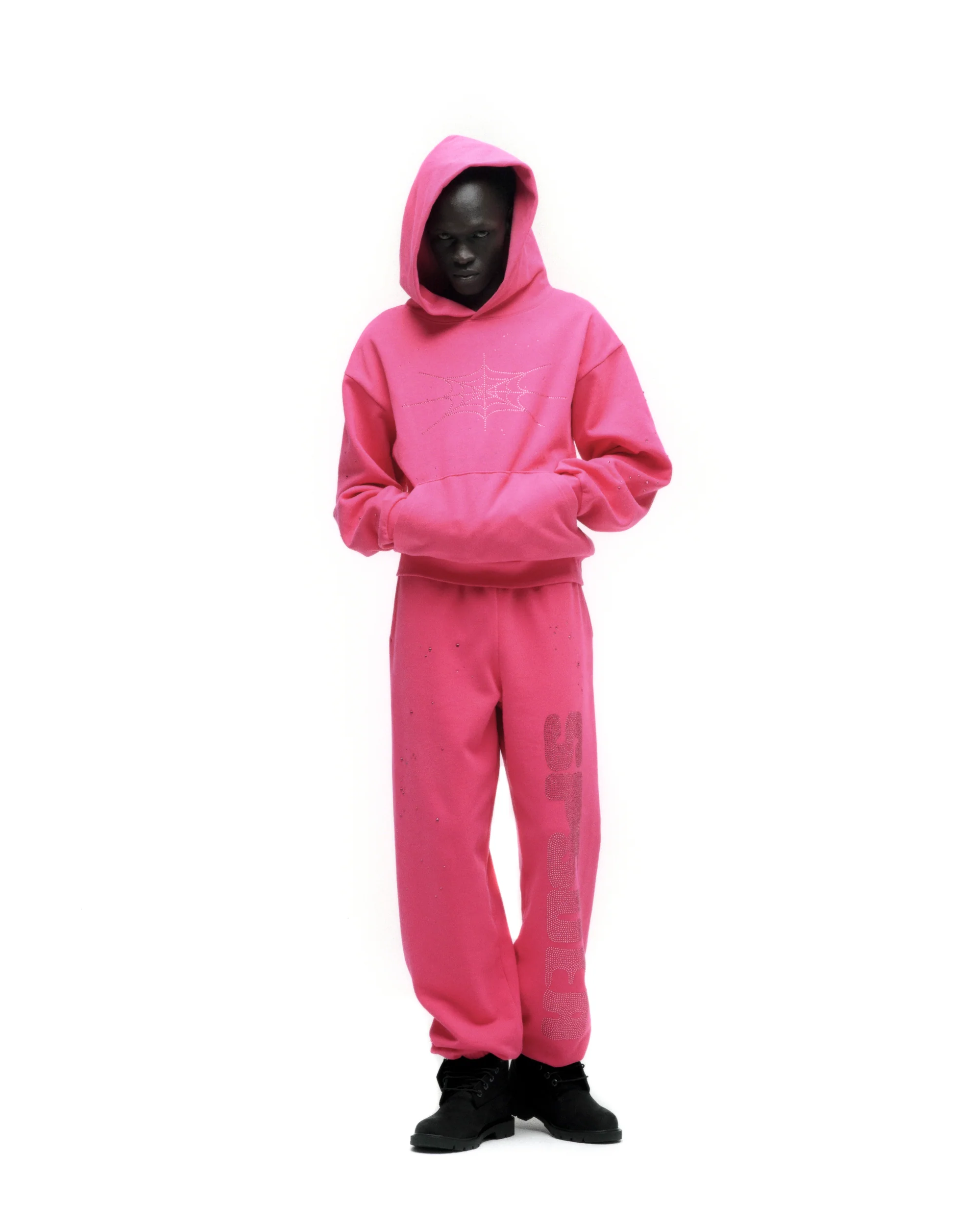RHINESTONE SILK HOODIE - Image 13