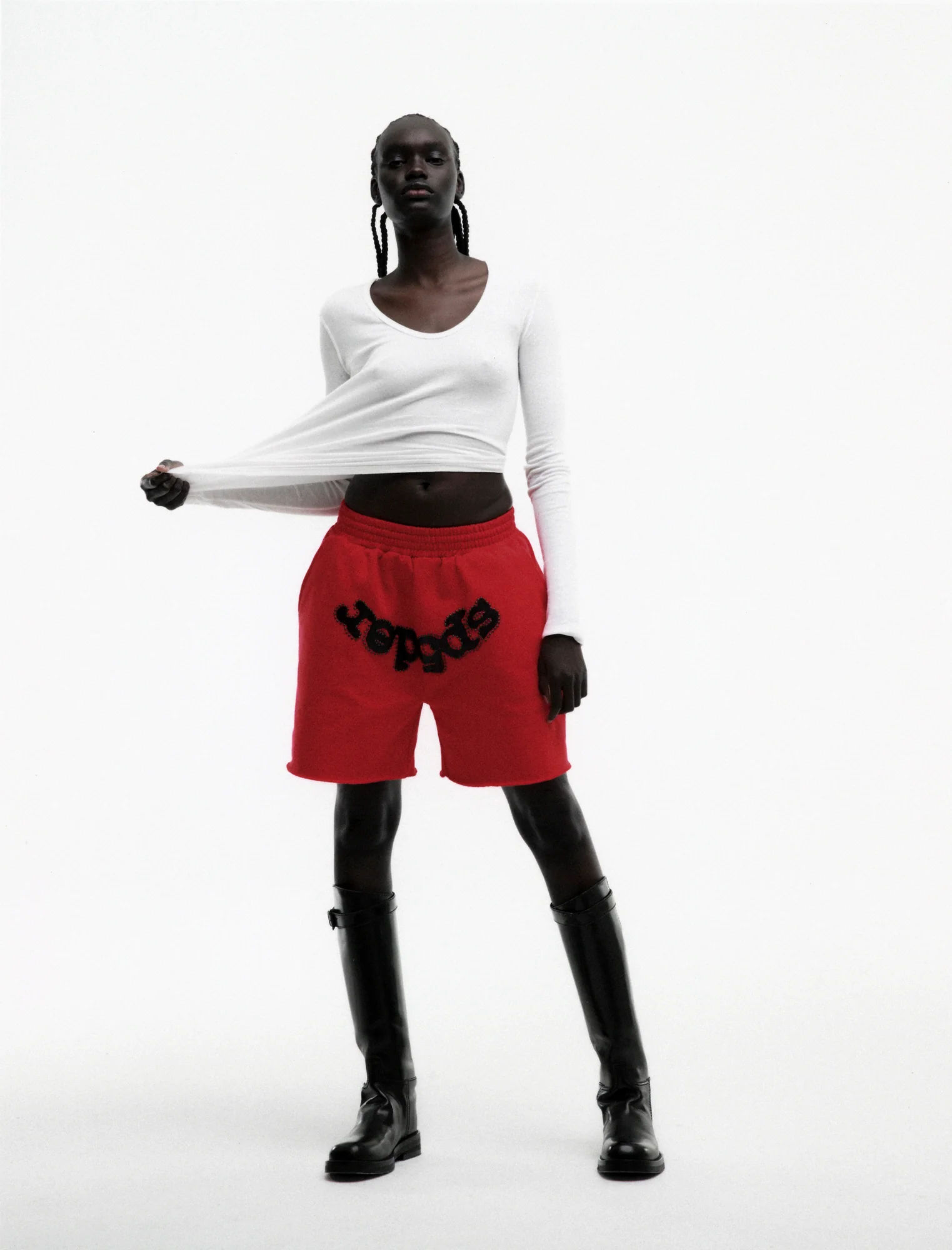 OG STUDDED SWEATSHORT - Image 7