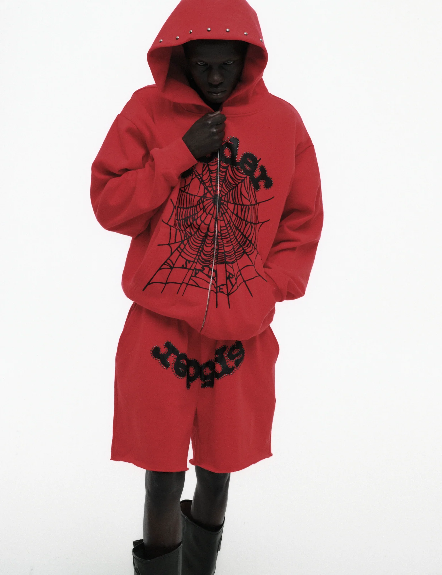OG WEB STUDDED ZIP HOODIE - Image 12