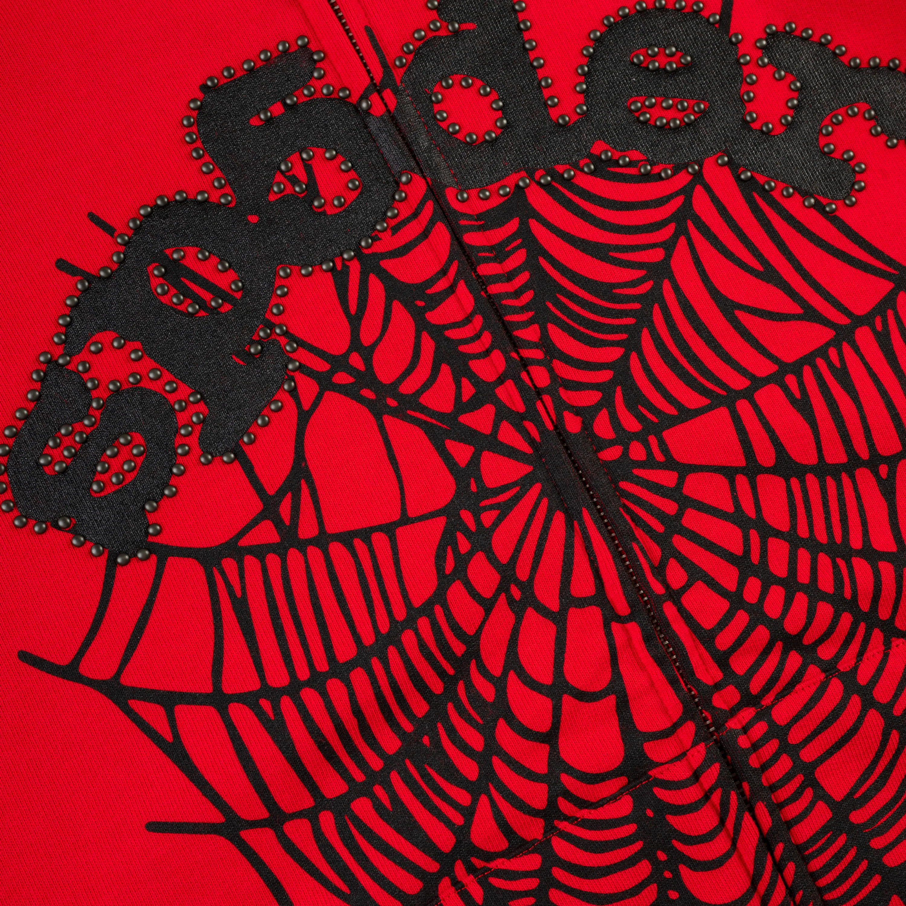 OG WEB STUDDED ZIP HOODIE - Image 3
