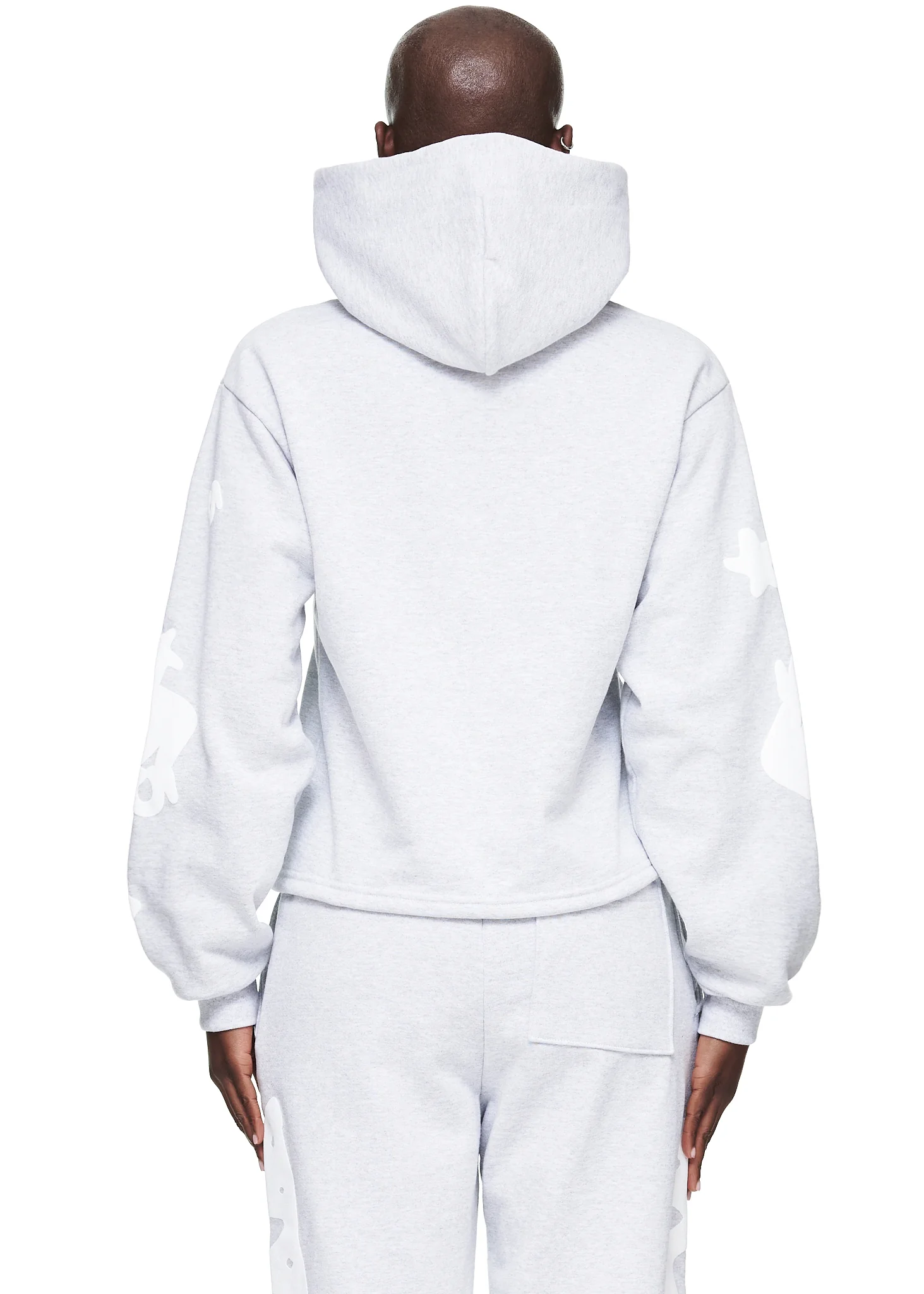 WOMEN'S CROPPED BELUGA HOODIE - Image 5